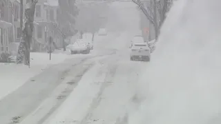 Severe weather hits U.S. east coast - bringing rain, snow, and ice