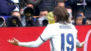 Luka Modric vs Valencia Home (29/04/2017) HD 1080i by Lukita10