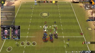 Blood Bowl 2. Кубок Охоты. Гоблины - Хуманы.