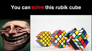 Mr Incredible becoming genius(You can solve this rubik cube)