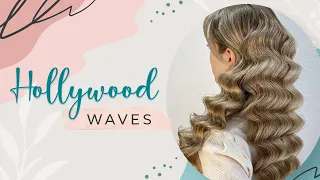 The Best Hollywood Waves Hairstyle | EASY & DETAILED Step-by-Step Tutorial