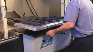 Midaco's Manual Pallet Changer System with Shuttle