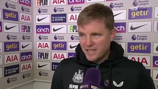 Spurs vs Newcastle United 1-2 | Eddie Howe post match Interview 🔥