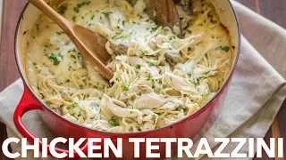 Easy Chicken Tetrazzini Casserole Recipe - Comfort Food for Dinner