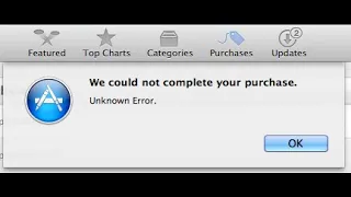 We Could Not Complete Your Purchase App Store Fix