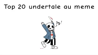 Top 20 undertale au meme