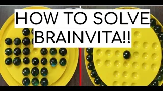 I finally solved the Brainvita marble game! (Step by step) #viral #trending #brainvita #tutorial