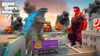 Godzilla vs Shin Godzilla Legendary Battle - GTA V Mods