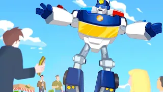 Transformers Pоссия Russia | ПОЙМАТЬ ЧУДОВИЩЕ | Rescue Bots | весь эпизод