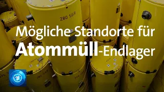 Atommüll: Suche nach Endlager - Zwischenbericht über Standorte