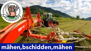 FarmVLOG#171 - Das letzte vom 1. Schnitt fällt beinahe ins Wasser