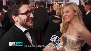 Chloë en los "Academy Awards 2015'"#2 (Sub-Esp)
