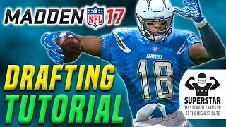 NFL Draft Tips in Madden 17 Franchise Mode (MrHurriicane Teambuilding Ep.2)