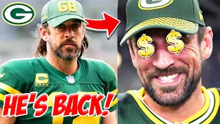 Aaron Rodgers agrees to a MASSIVE 4-Year $200 Million Contract with the Green Bay Packers!