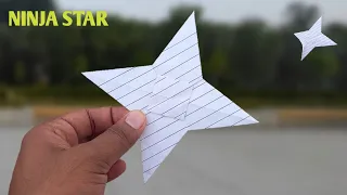 Origami Ninja Star | How to make a paper ninja star | paper ka ninja star kaise banaen