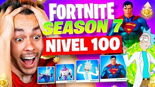 TEMPORADA 7: SKIN NIVEL 100! PASE DE BATALLA TODO COMPRADO FORTNITE 2 - TheGrefg