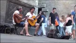 Klaus Wunderlich - Tico-tico. Musicians on the streets of Barcelona, Gothic Quarter