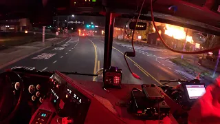 GoPro: Harrisburg City Truck 2 Arriving at Broad Street Market Fire 7/10/23