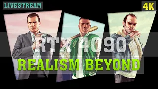 RTX 4090 ► GTA 5 4K Ultra Settings | Realism Beyond | GTA V Mods | 13900KS | Z690 Rig | ThirtyIR