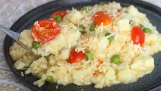 RISOTO COM VEGETAIS - RECEITAS QUE AMO