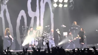 Korn and Slipknot cover "sabotage" Live at Wembley Arena London Jan 23rd 2015