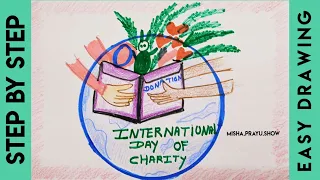 International Day of Charity 2021 | How To Draw International Day of Charity Poster