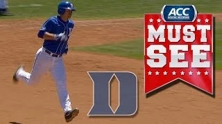 Duke's Cris Perez Launches Game-Tying Pinch-Hit 2-Run Home Run in 9th Inning | ACC Must See Moment