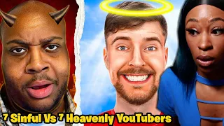 The 7 Sinful Vs 7 Heavenly YouTubers Reaction!