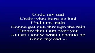 Karaoke Sanna Nielsen - Undo (Male Key Karaoke)