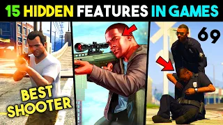 Top 15 *HIDDEN THINGS* 😱 In Games That Will Definitely Blow Your Mind 🤯