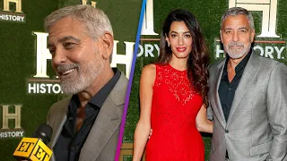 George Clooney on Wife Amal, Their Kids and Julia Roberts (Exclusive)
