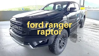 2021 Ford Ranger Raptor 4x4 A/T in Absolute Black - Walkaround + Revs (Philippines)