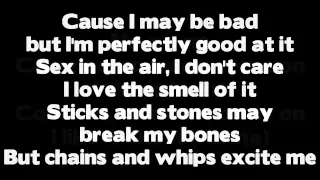 Rihanna - S&M (Lyrics)