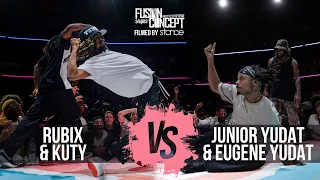 FUSION CONCEPT 2023 - TOP 18 - 9th BATTLE - RUBIX & KUTY VS JUNIOR YUDAT & EUGENE YUDAT