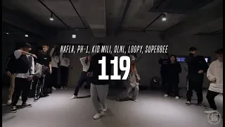 J-HO Choreo Class | Nafla, pH 1, Kid Mili, OLNL, Loopy, SUPERBEE - 119 (Feat. GRAY) | Justjerk D