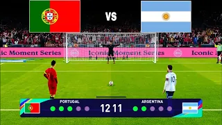 MESSI VS RONALDO ! ARGENTINA VS PORTUGAL ! PENALTY SHOOTOUT 2024