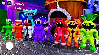 Playing as Smiling Critters from Poppy Playtime 3 Vs Rainbow Friends 2 #roblox #poppyplaytime