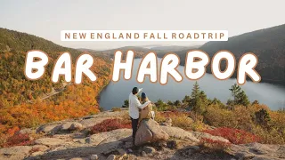 BAR HARBOR, MAINE PART 1: Acadia National Park, South Bubble, & Lobster Rolls