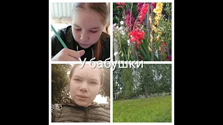 VLOG: один день из моей из  жизни у бабушки в деревне.