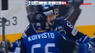 Game highlights: Finland - Denmark 2-3 goals IIHF 2018 1080HD Suomi - Tanska | RonttiFIN-Sports