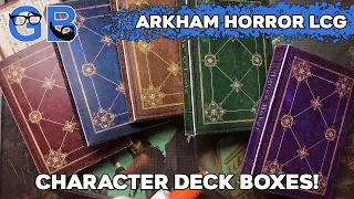 Arkham Horror Card Game Deck Boxes