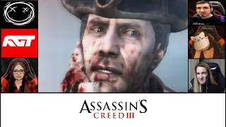 Реакция Летсплейщиковй на смерть Хэйтема в Assasin's creed 3