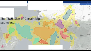 These big countries are smaller than you think..