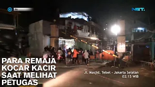 Para Remaja Ini Berhamburan Saat Petugas Datang, Ternyata Habis Tawuran - 86