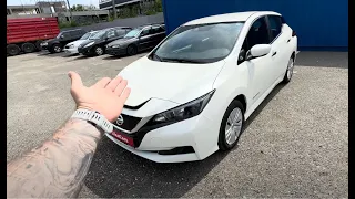 Огляд автомобіля Nissan Leaf 2018 40 kWt, потужність 150 кс, доступний в #ЛІЗИНГ, або в #КРЕДИТ