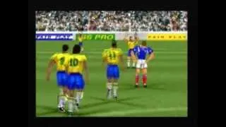 International Superstar Soccer Pro (Playstation / 1997) Gameplay