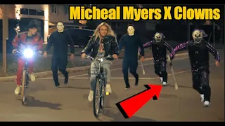 My Roommates Tried To ESCAPE MICHEAL MYERS X CLOWN TOWN FOREVER! *Roommates Almost Dead!* (The End!)