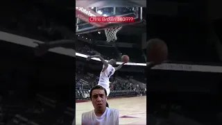 Chris Brown on the dunk