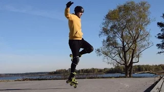 ONE WHEEL BALANCING - Learning Freestyle Skating