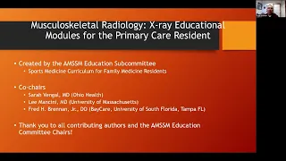 Series Introduction | MSK Radiology: X-Ray Educational Modules for Primary Care Residents